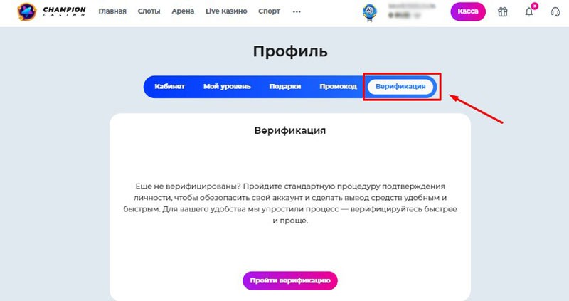 Процесс верификации
